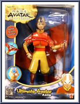 Aang (Ultimate Avatar) from Avatar the Last Airbender - 10" Figures manufactured by Mattel [Front]