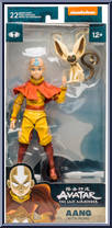 Aang (with Momo) from Avatar the Last Airbender - 7" Scale manufactured by McFarlane [Front]
