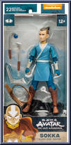 Sokka (Book One: Water) from Avatar the Last Airbender - 7" Scale manufactured by McFarlane [Front]