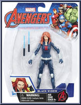 Black Widow from Avengers - 2016 - Basic Series manufactured by Hasbro [Front]