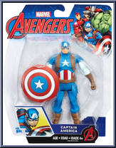 Captain America from Avengers - 2016 - Basic Series manufactured by Hasbro [Front]