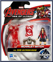 Scarlet Witch Vs Sub-Ultron 008 from Avengers - Age of Ultron - 2.5" Sub-Ultron Packs manufactured by Hasbro [Front]