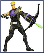 Hawkeye from Avengers Assemble - Mighty Battlers manufactured by Hasbro [Loose]