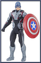 Captain America (Gray Suit) from Avengers - Endgame - Basic Series manufactured by Hasbro [Loose]