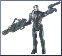 War Machine from Avengers - Endgame - Basic Series manufactured by Hasbro [Loose]