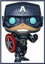 Captain America (GamerVerse) from Avengers - Avengers Pop! manufactured by Funko [Loose]