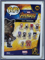 Cull Obsidian from Avengers - Avengers Infinity War Pop! manufactured by Funko [Back]