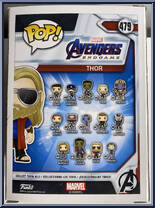 Thor (Casual) from Avengers - Avengers Endgame Pop! manufactured by Funko [Back]