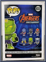 Hulk from Avengers - Avengers MechStrike Pop! manufactured by Funko [Back]