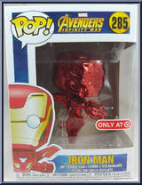 Iron Man (Mark L) (Red Chrome) from Avengers - Avengers Infinity War Pop! manufactured by Funko [Front]