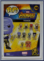 Thanos (Gauntlet) from Avengers - Avengers Infinity War Pop! manufactured by Funko [Back]