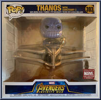 Thanos (with Sanctuary 2) from Avengers - Avengers Infinity War Pop! manufactured by Funko [Front]