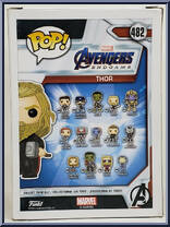 Thor (Mjolnir and Stormbreaker) from Avengers - Avengers Endgame Pop! manufactured by Funko [Back]