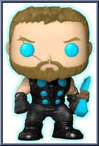 Thor (Glows in the Dark) from Avengers - Avengers Infinity War Pop! manufactured by Funko [Loose]