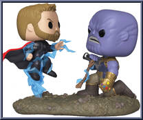 Thor vs. Thanos (Movie Moments) from Avengers - Avengers Infinity War Pop! manufactured by Funko [Loose]