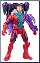 Anti-Venom Iron Man (Battle Gear Jetpack) from Avengers - Epic World of Action manufactured by Hasbro [Loose]