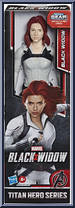 Black Widow from Avengers - Titan Hero Series manufactured by Hasbro [Front]