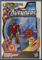 Iron Man (Fusion Armor Mark VII) from Avengers - Movie Series manufactured by Hasbro [Front]