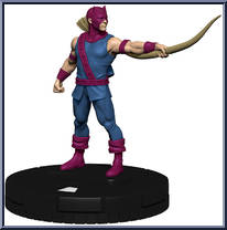 Hawkeye from Avengers - HeroClix - Avengers / Defenders War manufactured by WizKids [Loose]