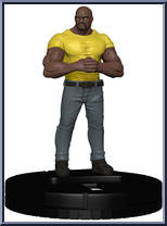 Luke Cage (Yellow Shirt) from Avengers - HeroClix - Avengers / Defenders War manufactured by WizKids [Loose]
