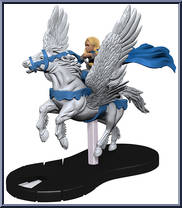 Valkyrie with Aragorn from Avengers - HeroClix - Avengers / Defenders War manufactured by WizKids [Loose]