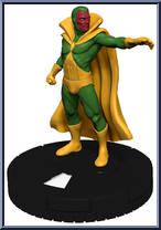 Vision from Avengers - HeroClix - Avengers / Defenders War manufactured by WizKids [Loose]