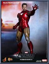 Iron Man (Mark VI) from Avengers - The Avengers manufactured by Hot Toys [Loose]
