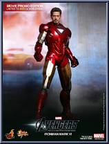 Iron Man (Mark VI) from Avengers - The Avengers manufactured by Hot Toys [Loose]