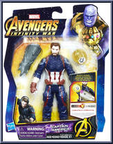 Captain America from Avengers - Infinity War - Basic Series manufactured by Hasbro [Front]