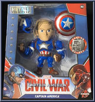 Captain America from Avengers - Metals Die Cast - Basic Series manufactured by Jada Toys [Front]