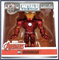 Iron Man from Avengers - Metals Die Cast - Basic Series manufactured by Jada Toys [Front]