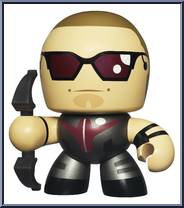 Hawkeye from Avengers - Mighty Muggs - Basic Series manufactured by Hasbro [Loose]