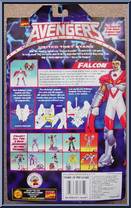 Falcon from Avengers - Basic Series manufactured by Toy Biz [Back]