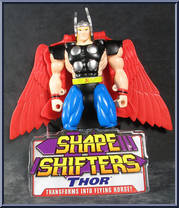 Thor from Avengers - Shape Shifters manufactured by Toy Biz [Loose]