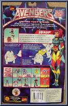 Wasp from Avengers - Basic Series manufactured by Toy Biz [Back]