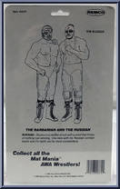 Russian (Boris Zhukov) from AWA - Series 5 manufactured by Remco [Back]