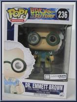 Dr. Emmett Brown from Back to the Future - Pop! Vinyl Figures manufactured by Funko [Front]