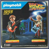 Marty McFly / Dr. Emmett Brown from Back to the Future - Basic Series manufactured by Playmobil [Back]