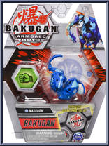 Aquos Maxodon from Bakugan - Armored Alliance - Core manufactured by Spinmaster [Front]