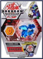 Aquos Ventus Hydrous x Batrix from Bakugan - Armored Alliance - Core manufactured by Spinmaster [Front]