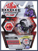 Darkus Nillious from Bakugan - Armored Alliance - Core manufactured by Spinmaster [Front]