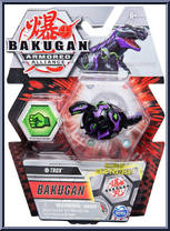 Darkus Trox from Bakugan - Armored Alliance - Core manufactured by Spinmaster [Front]