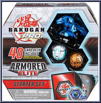 Aquos Trox Ultra / Haos Pharol / Aurelus Nillious from Bakugan - Armored Alliance - Starter Sets manufactured by Spinmaster [Front]