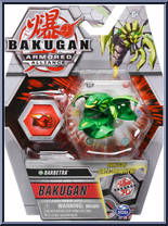 Ventus Barbetra from Bakugan - Armored Alliance - Core manufactured by Spinmaster [Front]