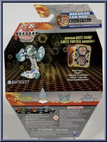 Haos Mutasect from Bakugan - Geogan Rising - Geogan manufactured by Spinmaster [Back]