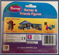 Barney / Baby Bop from Barney & Friends - Basic Series manufactured by Character Options [Back]
