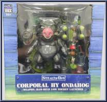 Corporal Hy Ondahog (Stealth Ops) from Barnyard Commandos - Basic Series manufactured by Premium DNA [Front]