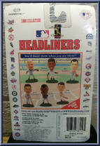 Derek Jeter from Baseball Headliners - 1998 Season manufactured by Corinthian [Back]