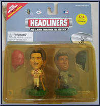 Juan Gonzalez / Bernie Williams Action Figure