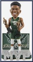 Giannis Antetokounmpo (Milwaukee Bucks) (Back To Back MVP) from Basketball - Player Bobbles manufactured by Foco [Loose]